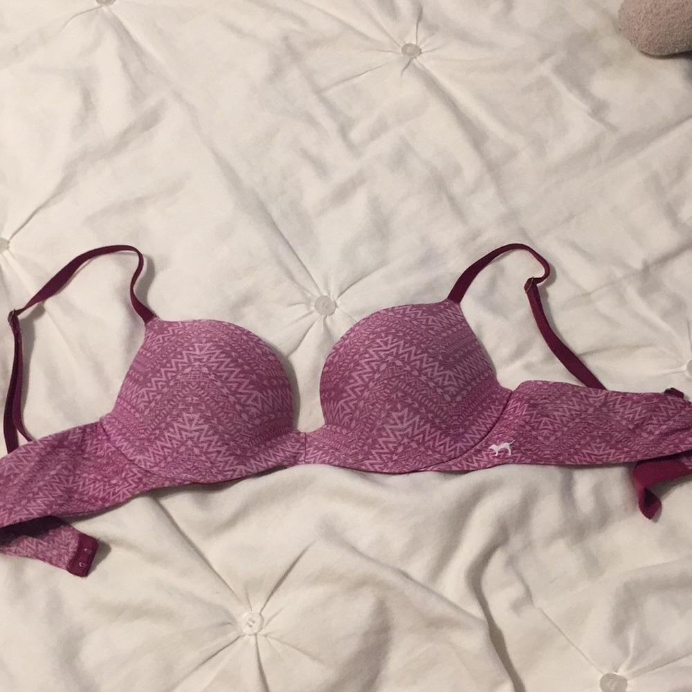 Pink Aztec Print Victoria’s Secret PINK Bra 34A